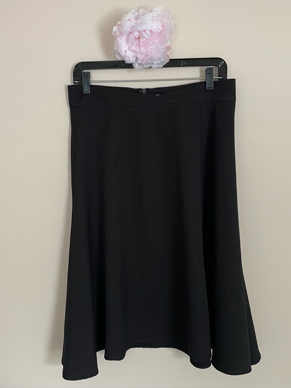 Classic Black A-Line Women's Skirt